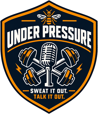 Under Pressure crest